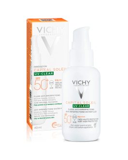 VICHY CAPITAL SOLEI UV-CLEAR FPS 50+ 40 ML