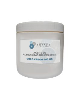 AC DE ALMENDRAS DULCES 80 ML /COLD CREAM 400 GR