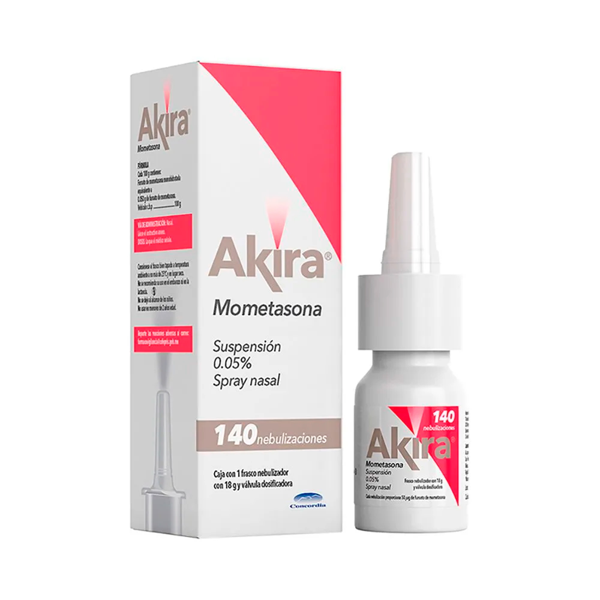 AKIRA SUSP 0.05% SPRAY NASAL 18G