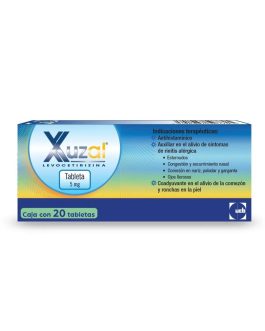 XUZAL 5M (LEVOCETIRIZINA) C/20 TABL