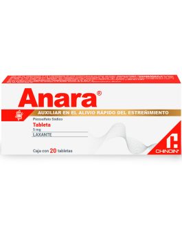 ANARA 5MG C/20 TABLETAS