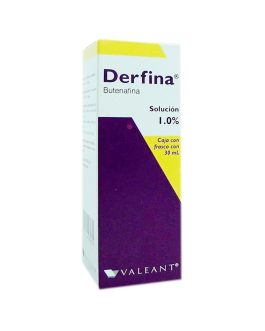 VALEANT DERFINA SOLUCION 1.0% 30ML
