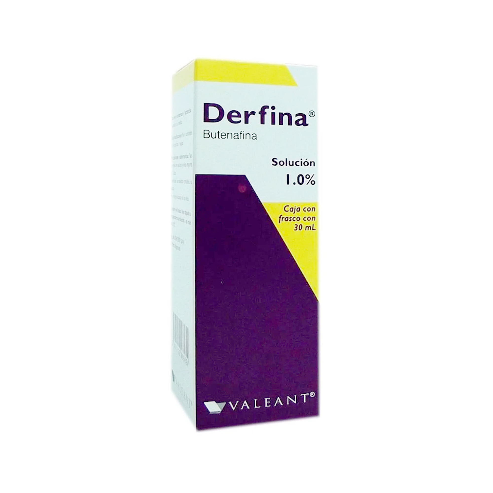 VALEANT DERFINA SOLUCION 1.0% 30ML