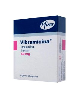 VIBRAMICINA 50 MG C/28 CAP (DOXICICLINA)