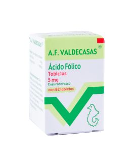 ACIDO FOLICO 5 MG C/92 VALDECASAS