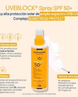 ISIS PHARMA UVEBLOCK FPS 50+ FLUIDO C/C 40 ML